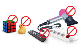 plastic speelgoed en elektro horen NIET bij PMD