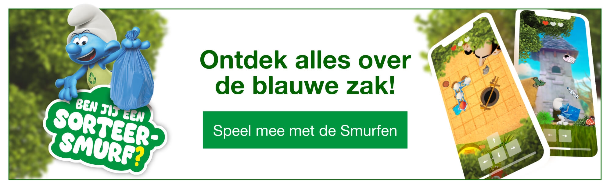 Ben jij een Sorteersmurf? Speel het Smurfenspel!