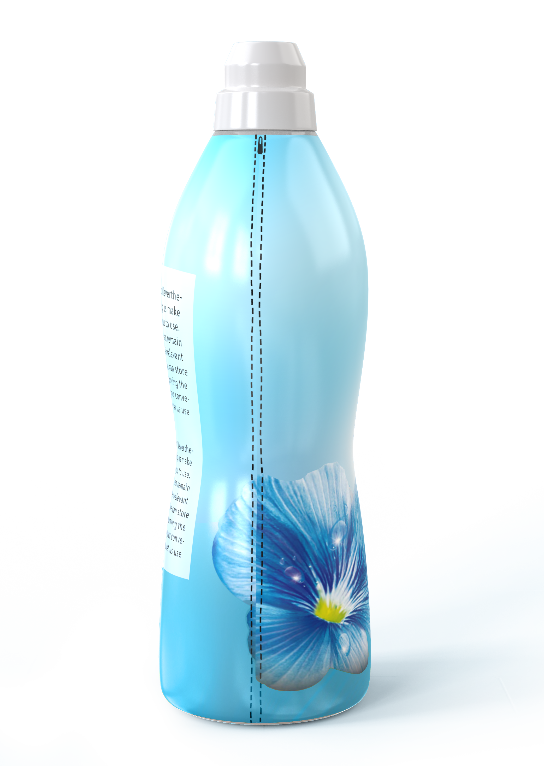 scheurlijn plastic fles